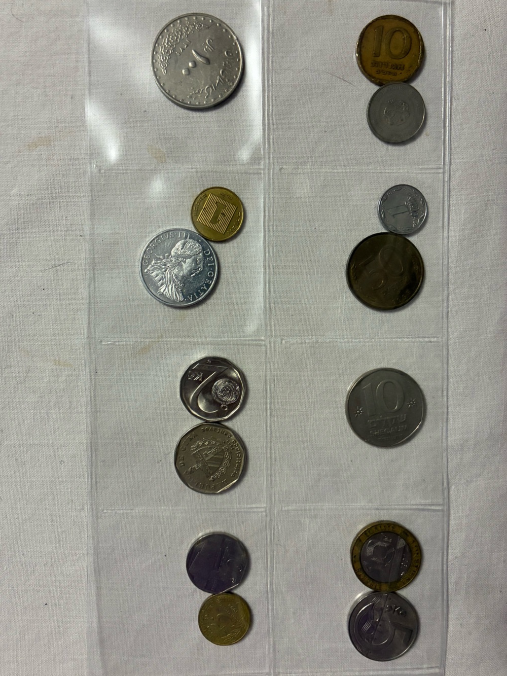 Set of 14 Miscellaneous Coins 🪙 Collectibles Numismatic